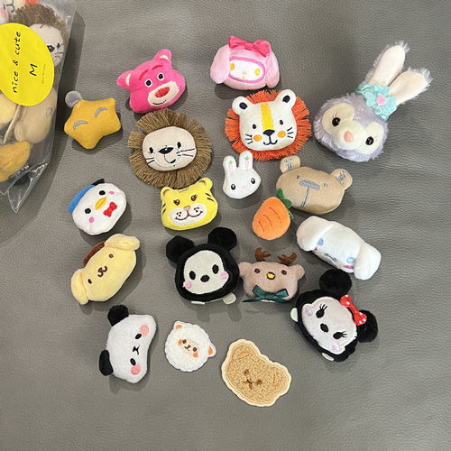 柯依玛旗舰店宝宝鞋帽子围巾包包配件卡通毛绒公仔玩偶胸针