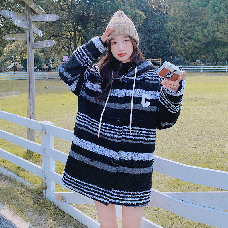 现货学院风棒球服宽松设计感小众外套297-8099-P175-K258图片