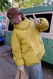 现货90白鸭绒加厚宽松休闲羽绒服297-8131，女装羽绒服，艾艾淮淮