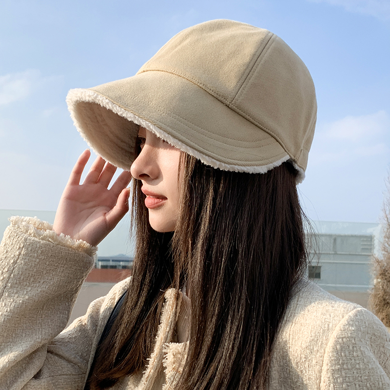 帽子毛线帽女秋冬季秋冬季