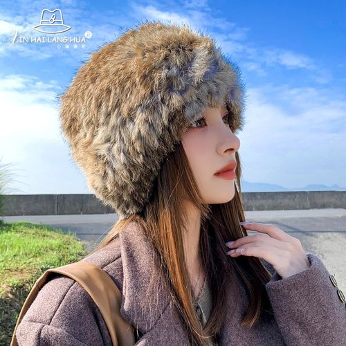 毛线帽街头韩版女秋冬季