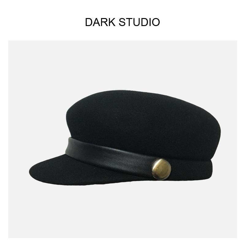 博主同款时尚百搭显脸小短檐帽