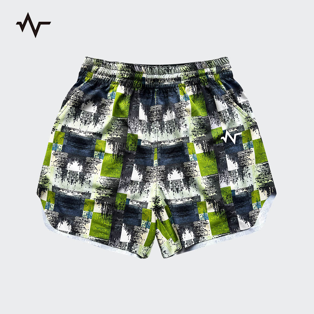 BOUNCE数码格短短裤男