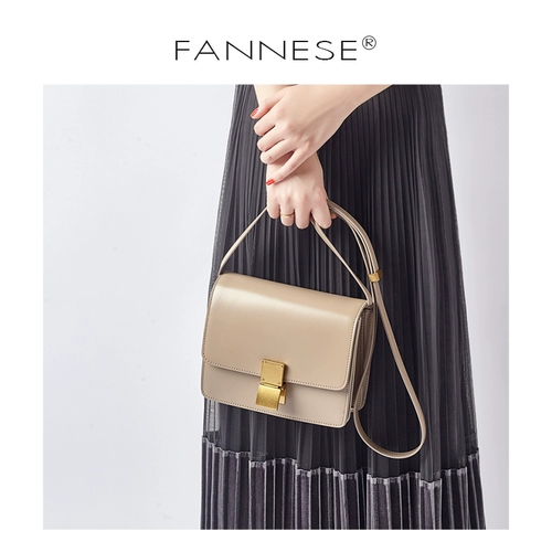 Летняя кожаная небольшая сумка, сумка на одно плечо, сезон 2021, из натуральной кожи