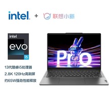 Lenovo/联想 小新Pro 14 i5-13500H酷睿13代轻薄笔记本电脑超能本