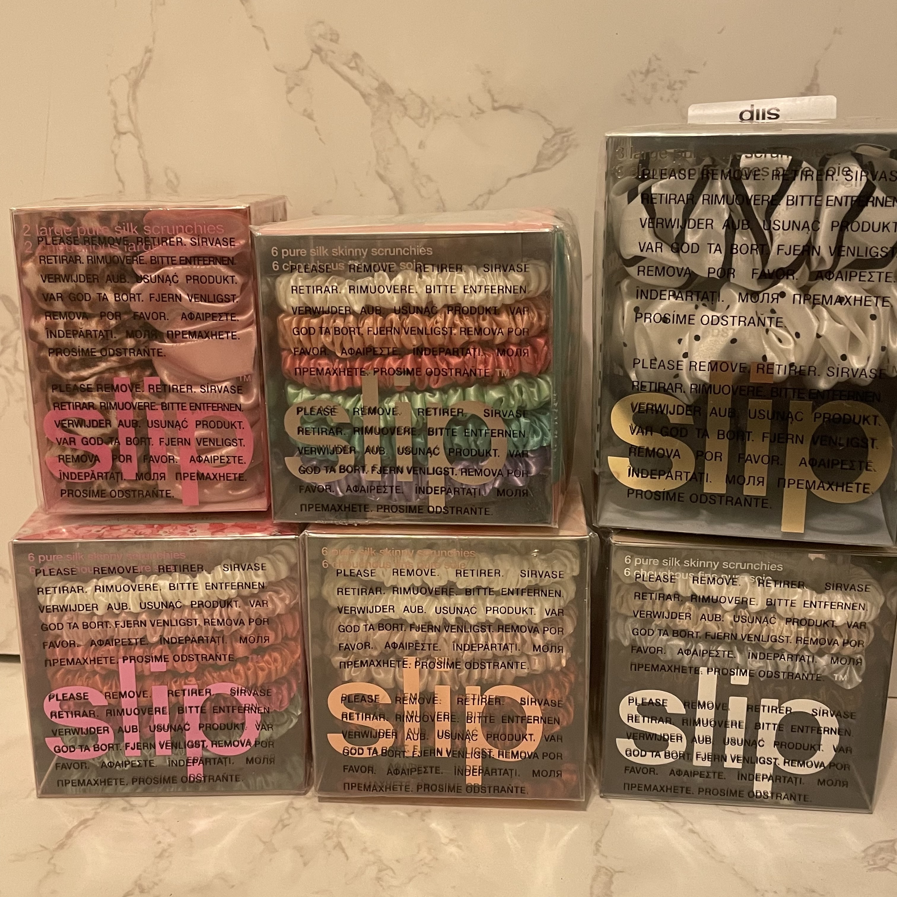 slip 真丝发圈 发绳大中小号枕套 眼罩 护发不伤发 美国海淘正品