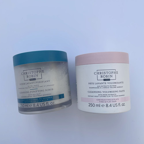 控油止痒Christophe Robin海盐头皮舒缓洗发膏CR洗发水250ml/75ml