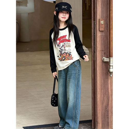 壹妈女大童秋季长袖长裤两件套