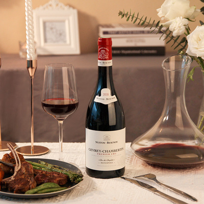 齐饮 法国进口纽顿比诺热夫雷香贝丹一级园（独占园）干红葡萄酒