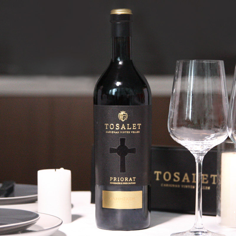 齐饮 西班牙原瓶进口 80年老藤托萨普里奥拉托干红葡萄酒商务用酒