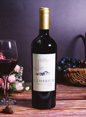 智利原瓶原装进口红酒珍藏Reserva红酒寒武纪赤霞珠干型红葡萄酒