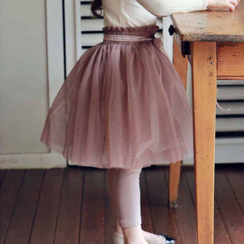 女童秋季新款网纱裙裤儿童韩版蓬蓬纱假两件裤裙洋气公主打底裤子,童装/婴儿装/亲子装,裤子,淘宝优惠券,粉丝福利购,淘宝优惠卷