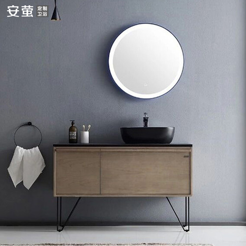 【高端定制】安萤实木浴室柜专家