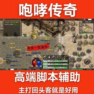 咆哮传奇脚本辅助稳定代肝挂机助手自动下图活动任务蹲点