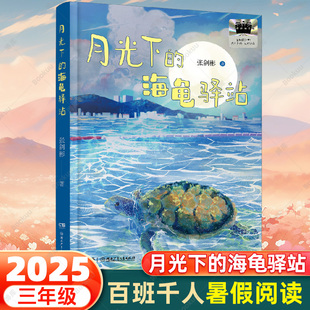 2025暑假百班千人三年级 月光下的海龟驿站 张剑彬 著 三年级课外书小学生课外阅读书籍儿童文学读物寒假暑假经典书目