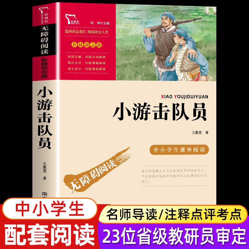 小游击队员正版 王愿坚著 小学生四五物流年级课外阅读书籍 红色经典 闪闪的红星两个小八路小英雄雨来  爱国教育小说非人文出版社