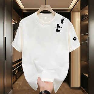 Mrakeai Kyyds MK修身型T恤韩版短袖男女通用圆领通勤风户外旅行