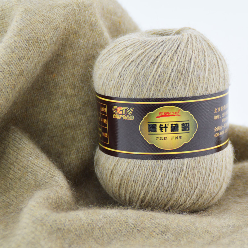 云朗印象黑针黛貂手编