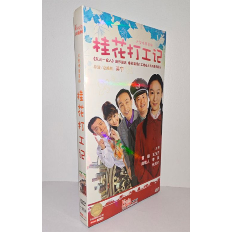 正版电视剧 桂花打工记10DVD经济版盒装10集电视剧碟片