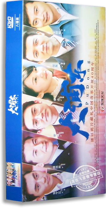 正版电视剧 大浦东8DVD 经济版盒装 张博 李念 任东霖 王梓权