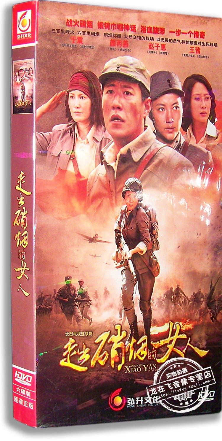 正版电视剧 走出硝烟的女人6DVD经济版盒装电视剧光盘 于震 王茜