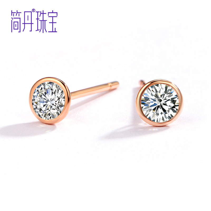 简丹简丹 S925银耳钉生日礼物情人节时尚银饰送女友  Only