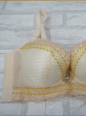 曼迪诺丝3587/3588刺绣聚拢调整型A/C杯内衣文胸