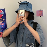 Insstudios Tide Brand ins мыть воду -галстук -Рыбак -шляп