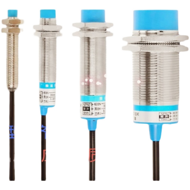 电感式距离22MM接近开关ZLJ-A30-22APB三线直流PNP常闭DC5V12V24V