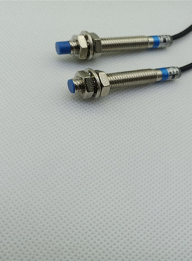 M8圆柱形电感式接近开关LJA8M-2A1二线交流常开220VAC感应金属2MM