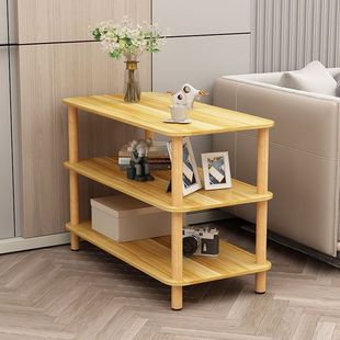 沙发边几简约客厅茶几家用所层桌子经济型边桌窄缝桌北欧风床头桌