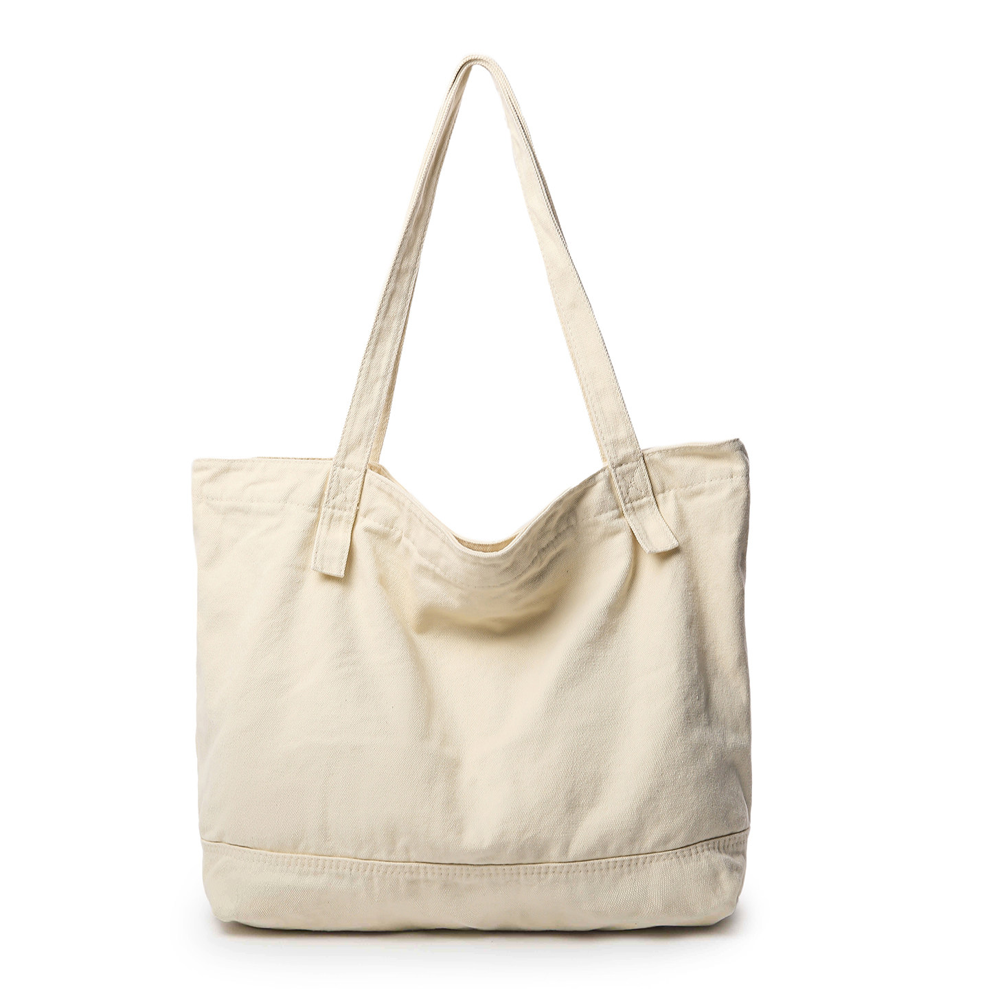 原创帆布包包女2026新款大容量托特包学生布袋简约百搭通勤单肩包,箱包皮具/热销女包/男包,托特包,淘宝优惠券,粉丝福利购,淘宝优惠卷