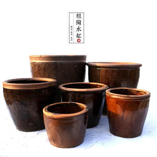 宜兴林峰陶瓷陶器水缸腌肉缸粗陶