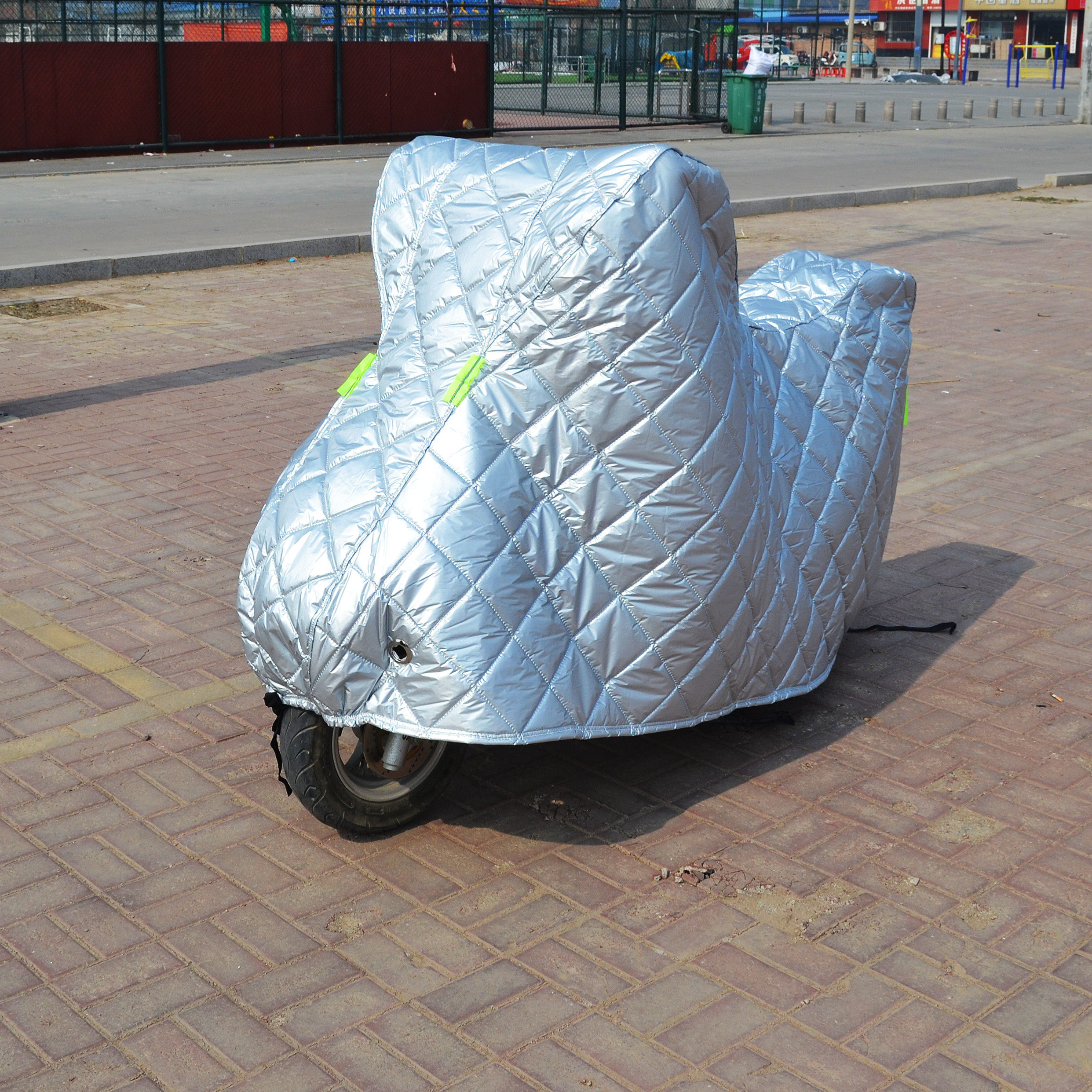 大型摩托车越野车冬季车衣全罩加厚保暖防雹雪霜防寒车套防雪防冻