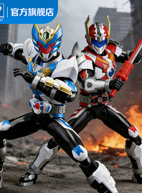 奥迪双钻铠甲勇士铠拼Z系列刑天铠甲简易拼装模型1/12可动人偶