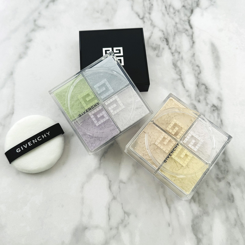 四宮格散粉定妝控油提亮