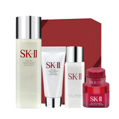 大五件套 神仙水清莹露面霜眼霜洁面礼盒礼袋送礼