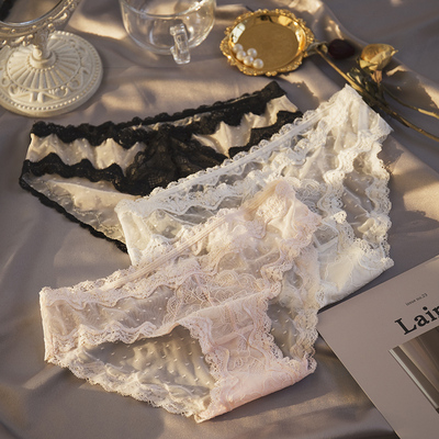 柔软薄款透气舒适蕾丝内裤