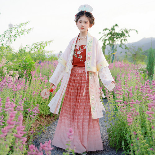 如梦令洛竹原创汉服2026夏季新款宋制日常款复原儿童汉服女童汉服