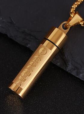 民族风复古钛钢吊坠男女挂件