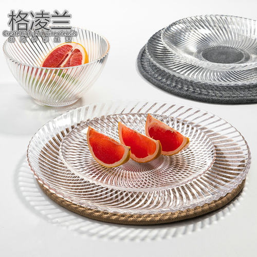 家用盘子格凌兰玻璃欧式