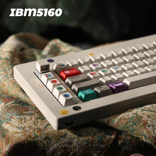 复古键帽经典款 PBT热升华 IBM5160 原厂9009夜魔wooting机械磁轴