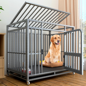 狗笼子大型中型犬家用室内带厕所边牧金毛拉布拉多宠物笼冬天保温