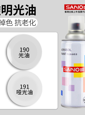 三和自动喷漆轮毂汽车光油透明清漆手摇喷漆罐油漆小瓶家具木器漆