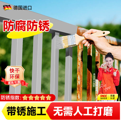 【德国进口】免打磨除锈改色漆！