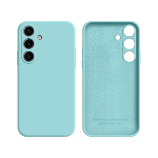 适用于三星S24手机壳液态硅胶Galaxy S24Ultra男女全包防摔S25+纯色超薄s25plus全包软壳个性简约保护套外壳