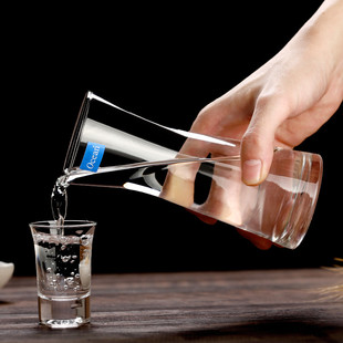 泰国Ocean 鸥欣玻璃分酒器进口水晶家用白酒酒壶盛酒器小号洋扎壶