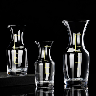 欧式水晶玻璃白酒分酒器醒酒器家用酒杯创意鹰嘴壶口洋酒具酒蛊