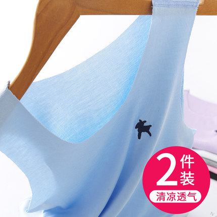 儿童背心内穿无痕薄款夏季2026新款宝宝打底衫男童女童无袖小背心