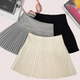 半身裙女春夏季 高端JK裙复古高腰伞裙百褶A字半裙短裙子 2026新款
